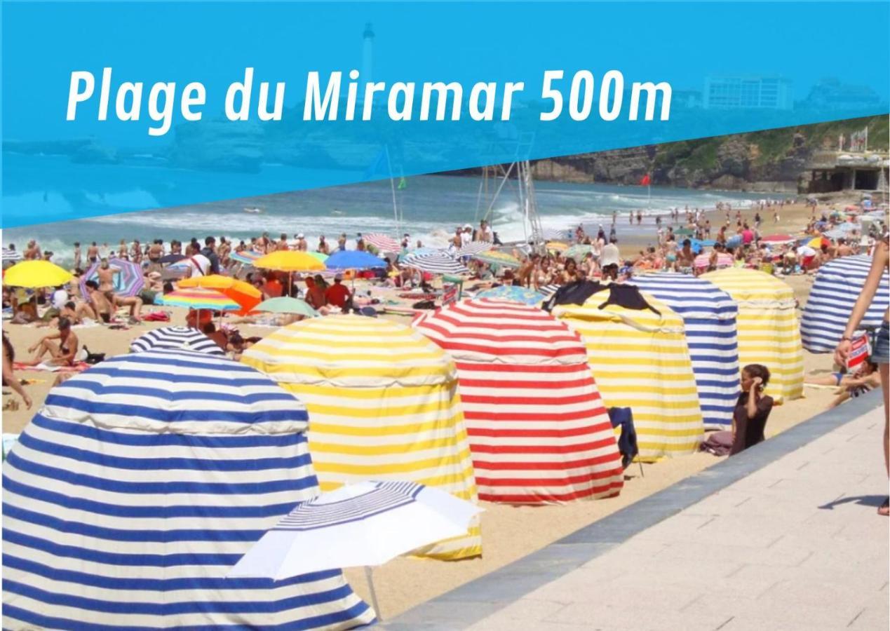 ביאריץ Lalanne Btz, Duplex Jardinet Pres De La Plage מראה חיצוני תמונה